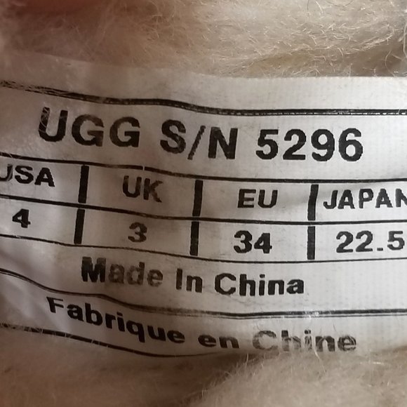 UGG Kids Dakota Shearling Slipper, Chestnut Suede, Youth Size 4 US / 34 - Picture 12 of 12